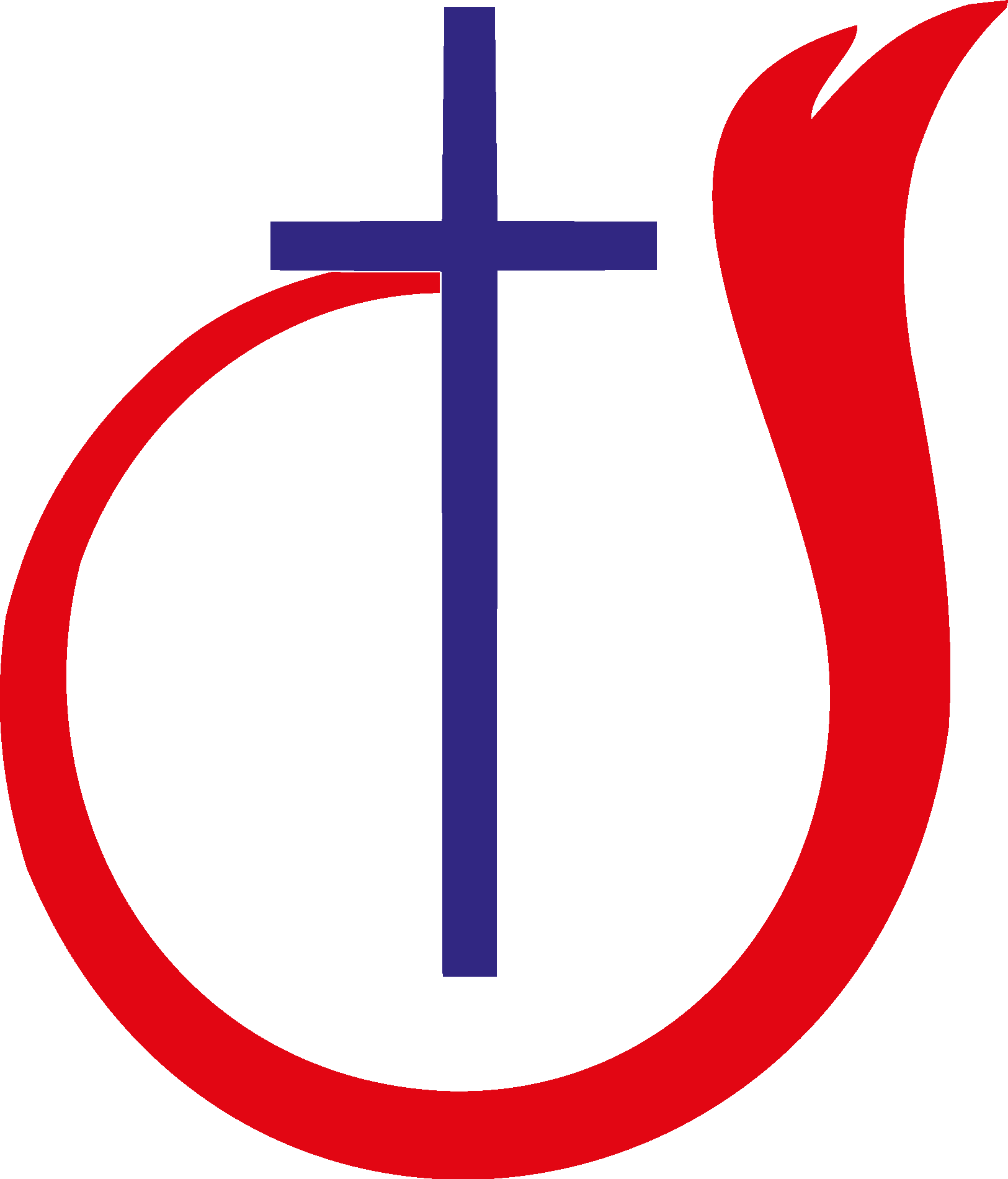 Church Of God Color Symbol Logo Vector Logo